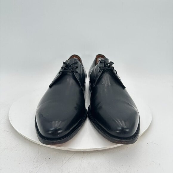 Florsheim King Size Black Leather Dress Shoes 14.5 AA Made in Italy 22025 - Picture 3 of 12